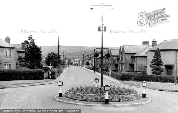 Photo of Ammanford, Tirydail Lane And Bettws Mountain c.1955