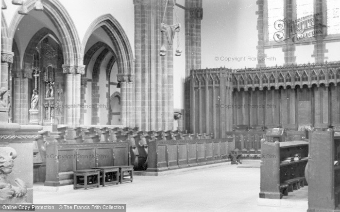 Photo of Ampleforth, Abbey, The Choir c.1950