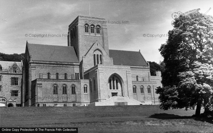 Photo of Ampleforth, College, Abbey Church c.1955