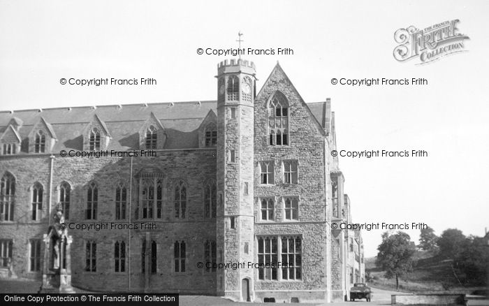 Photo of Ampleforth, College, Clock Tower And Study Block c.1950