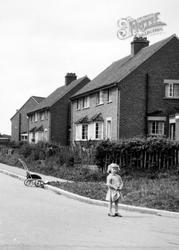 Girl In Valley View c.1955, Ampleforth