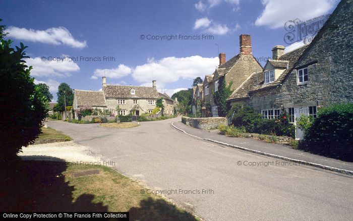 Photo of Ampney St Peter, The Village c.1980