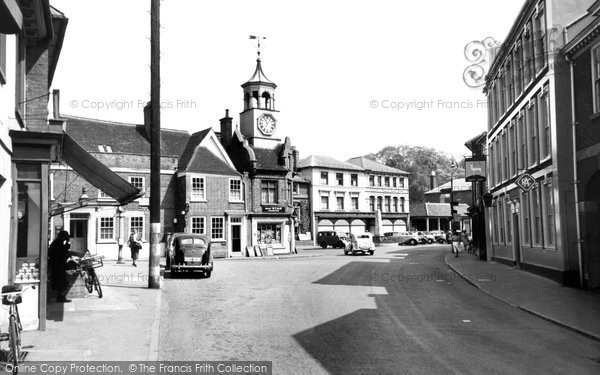 Photo of Ampthill, Market Place c1955