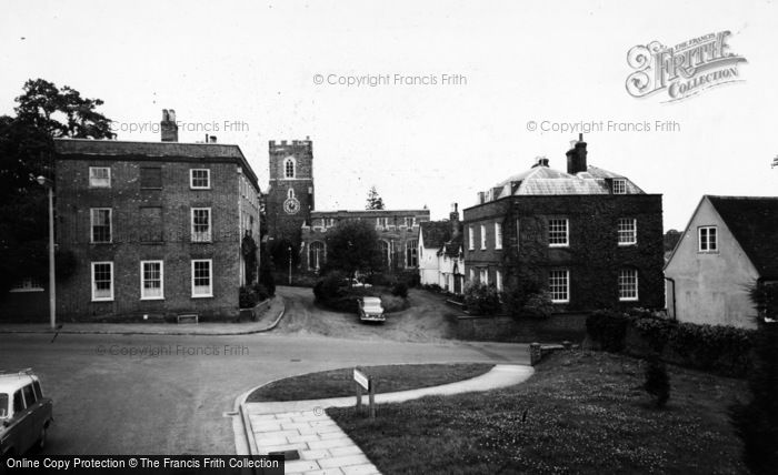 Photo of Ampthill, St Andrew's Church And Rectory Lane c.1965