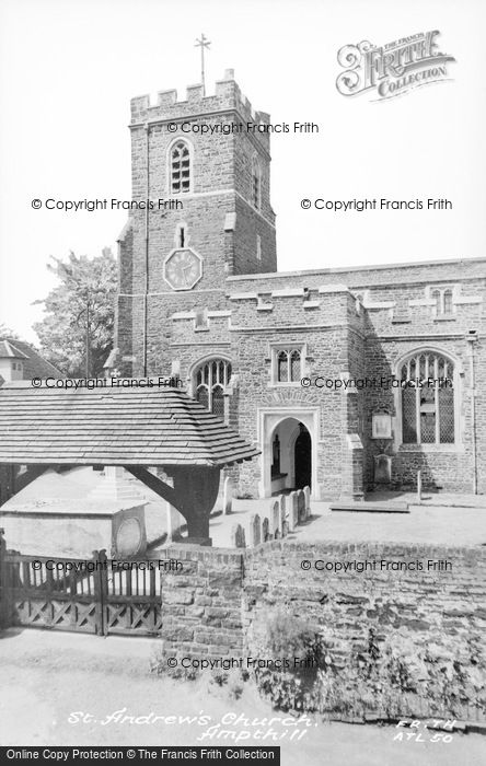 Photo of Ampthill, St Andrew's Church c.1960