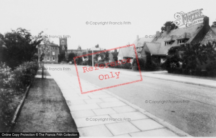 Photo of Ampthill, The Church From Church Road c.1960