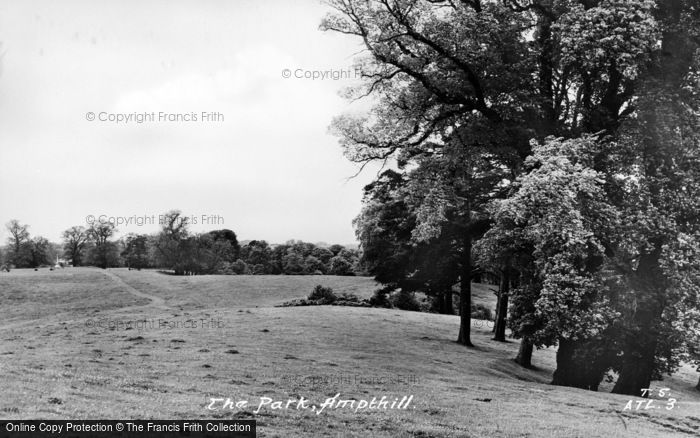 Photo of Ampthill, The Park c.1955