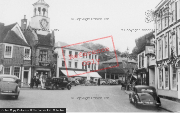 Photo of Ampthill, The Square c.1955