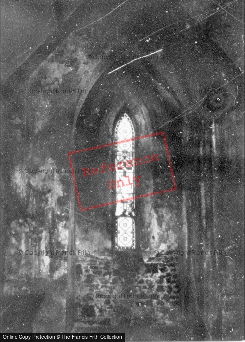 Photo of Amroth, Castle, Chapel Interior c.1955