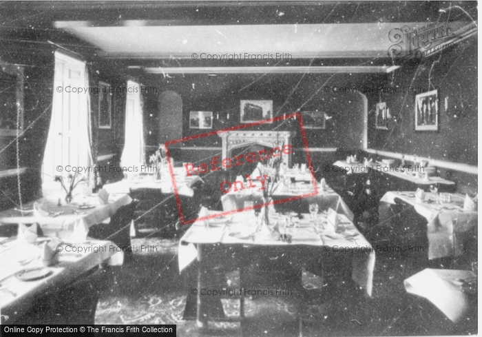 Photo of Amroth, Castle, Dining Room c.1955