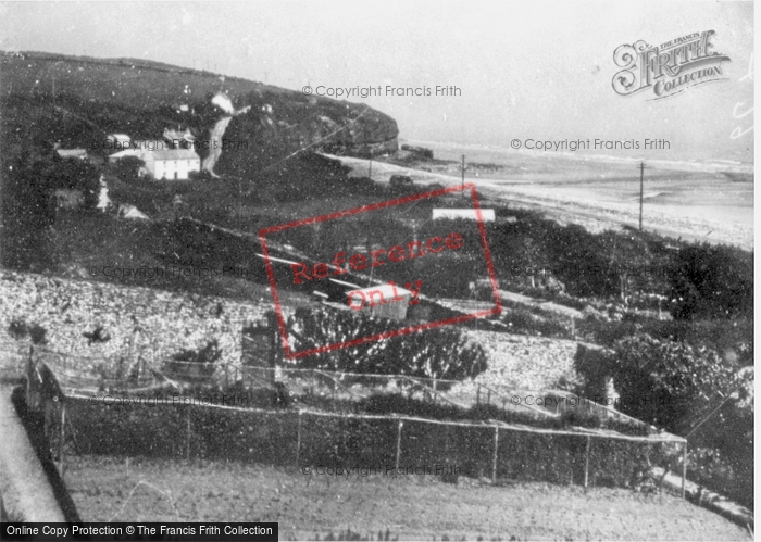 Photo of Amroth, Castle, View From The Roof c.1955