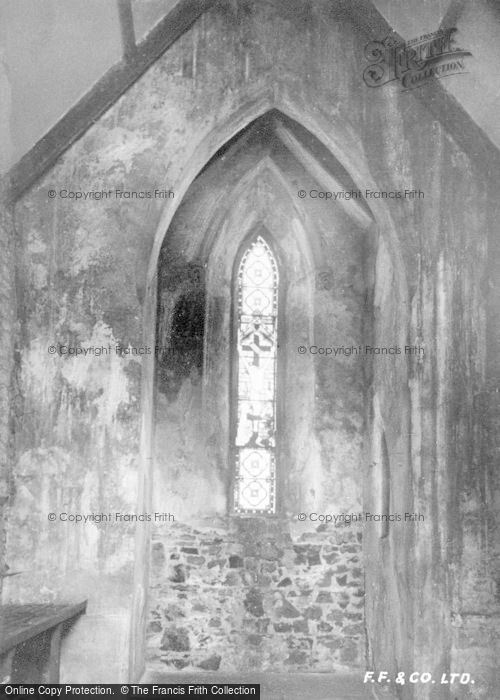 Photo of Amroth, Chapel, Stained Glass Window c.1939