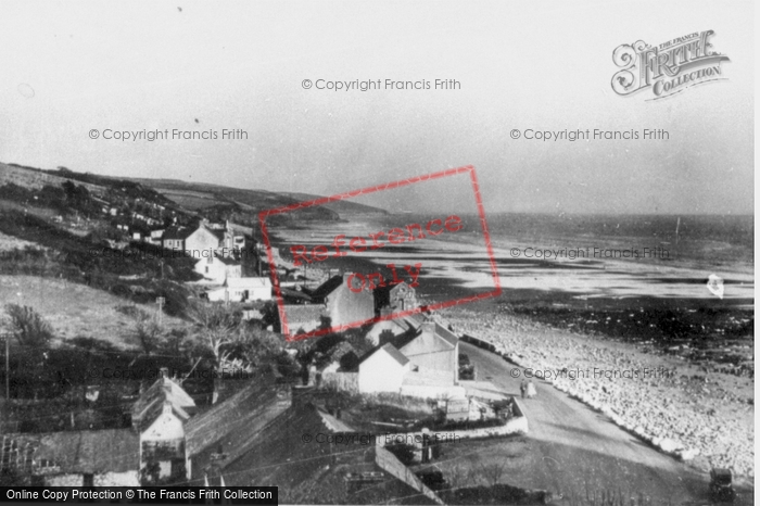 Photo of Amroth, The Village c.1955