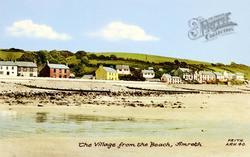 The Village From The Beach c.1955, Amroth