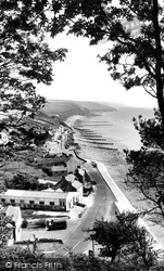 The Village From The Cliffs c.1960, Amroth
