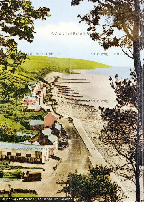 Photo of Amroth, The Village From The Cliffs c.1960