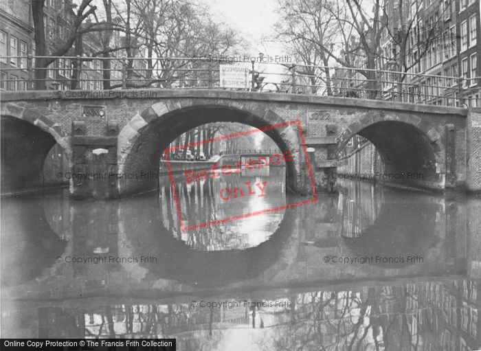 Photo of Amsterdam, Canal Bridge c.1938