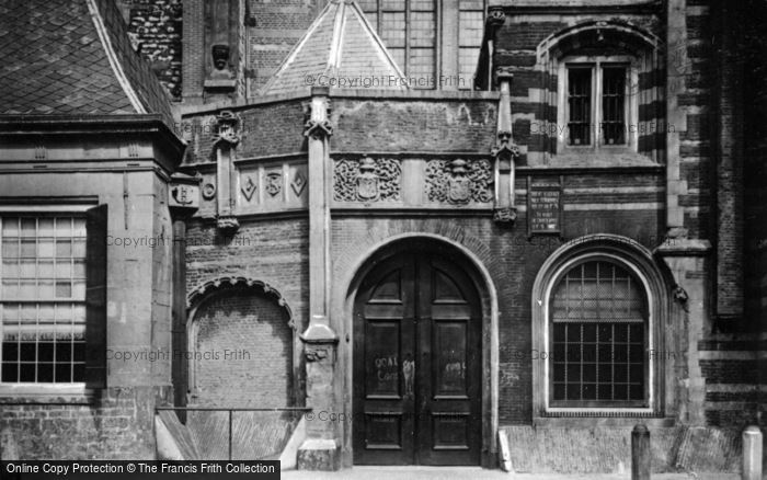 Photo of Amsterdam, Oude Kerk, Entrance c.1920