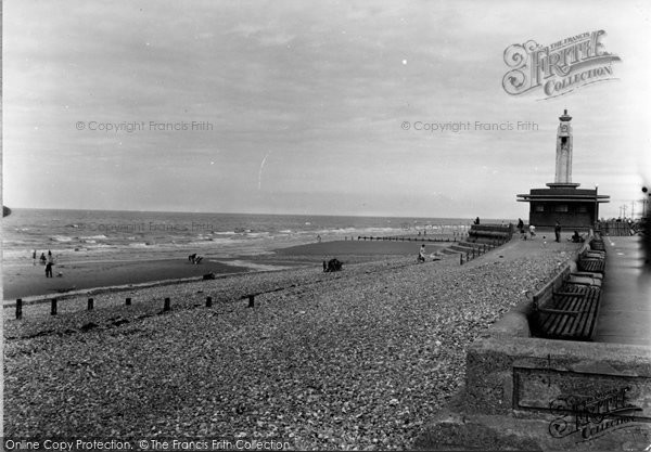 Photo of Anchorsholme, The Beach c.1950