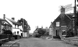 The Post Office And School c.1955, Ancrum