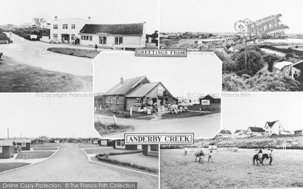 Photo of Anderby Creek, Composite c.1960