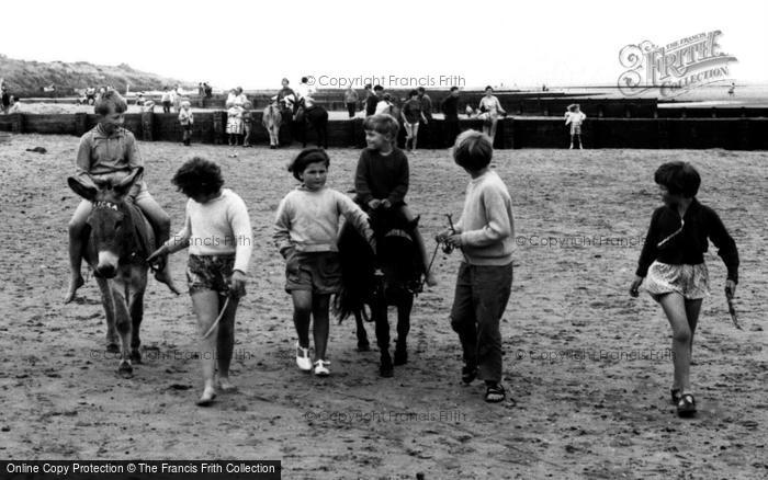 Photo of Anderby Creek, Donkey Rides c.1960