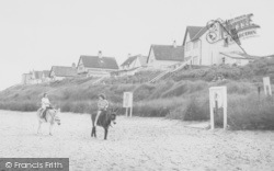 Donkey Rides, The Beach c.1960, Anderby Creek