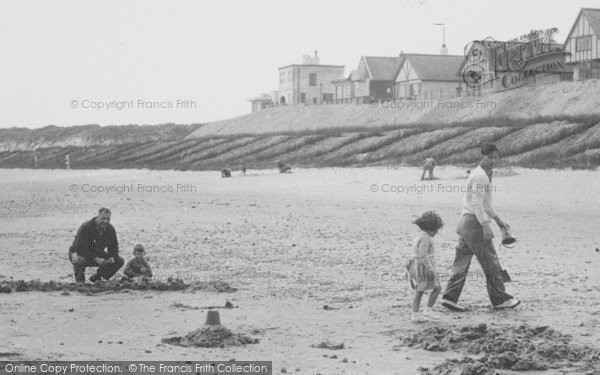 Photo of Anderby Creek, Fun On The Beach c.1955