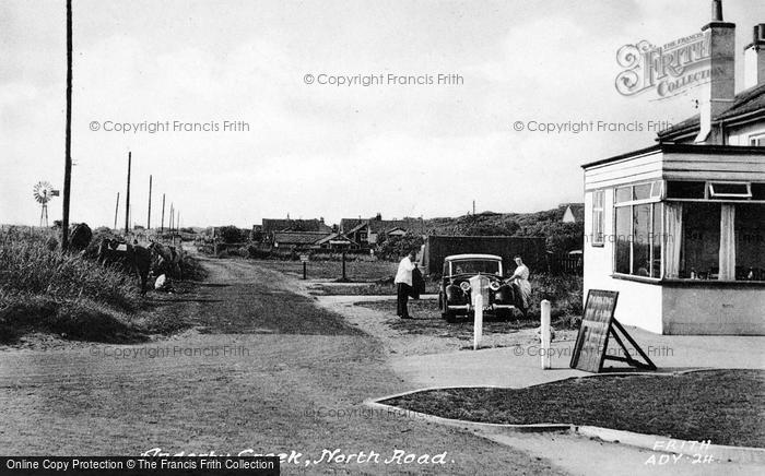 Photo of Anderby Creek, North Road c.1955