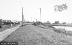 North Road Looking South c.1955, Anderby Creek