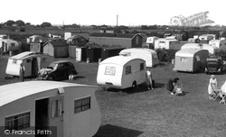 Rose's Caravan Camp c.1955, Anderby Creek