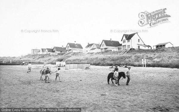 Photo of Anderby Creek, The Beach c.1960