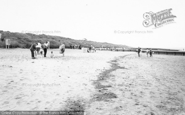 Photo of Anderby Creek, The Beach c.1960