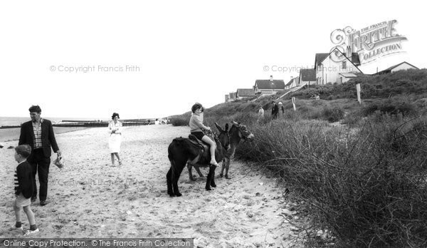 Photo of Anderby Creek, The Beach c.1960