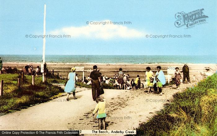 Photo of Anderby Creek, The Beach c.1965