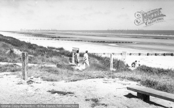 Photo of Anderby Creek, The Beach c.1965