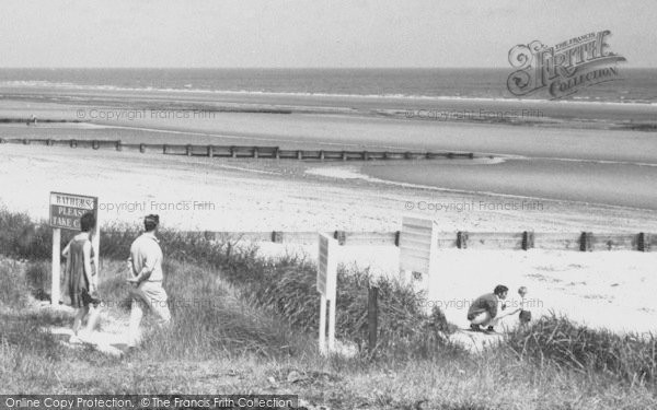 Photo of Anderby Creek, The Beach c.1965