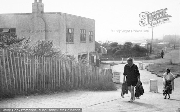 Photo of Anderby Creek, The Beach Cafe c.1960