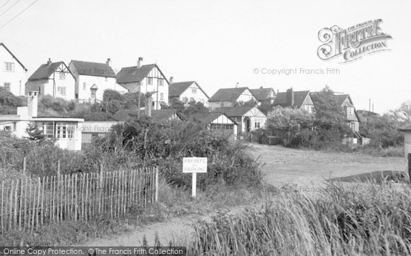Photo of Anderby Creek, The Dell c.1955
