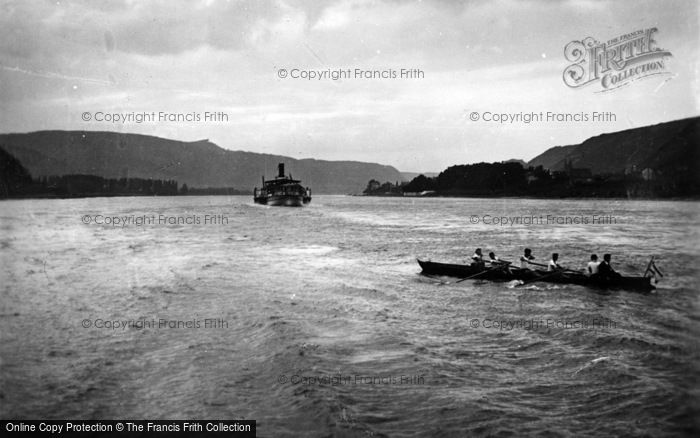 Photo of Andernach, Evening On The Rhine c.1930