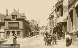 Andover, High Street 1908