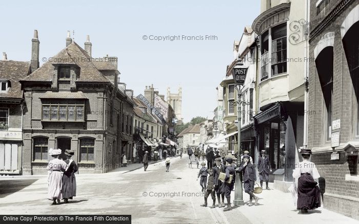 Photo of Andover, High Street 1908