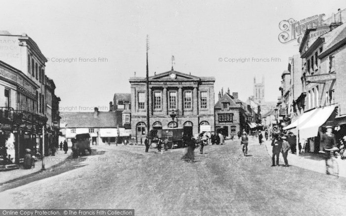 Photo of Andover, High Street c.1900