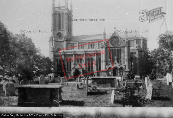 Photo of Andover, Parish Church 1898