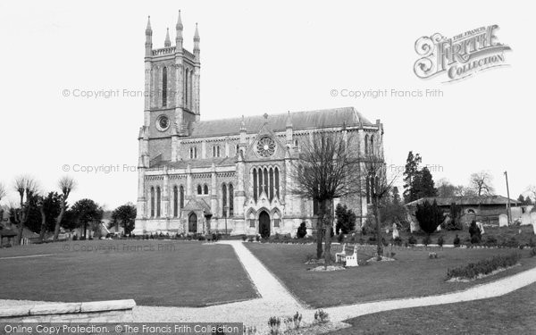 Photo of Andover, St Mary's Church c.1960