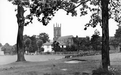 St Mary's Church From The Recreation Ground c.1950, Andover