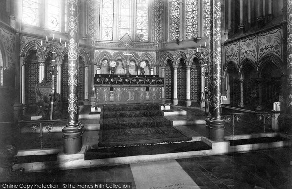Photo of Andover, St Mary's Parish Church, The Chancel 1899