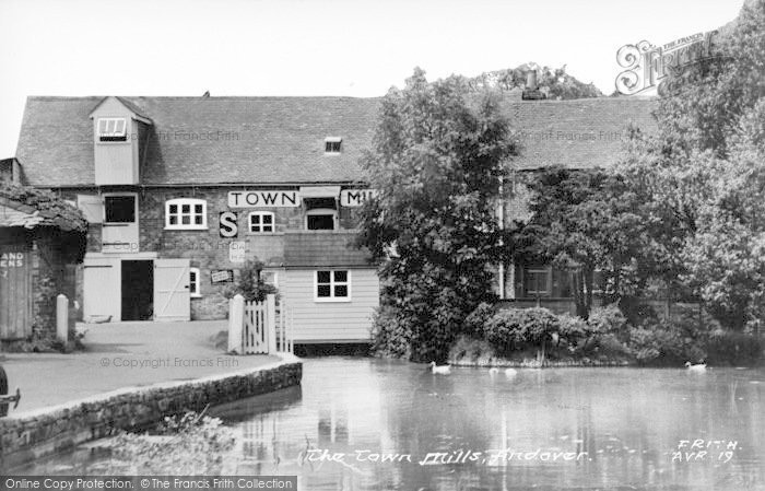 Photo of Andover, The Town Mills c.1950