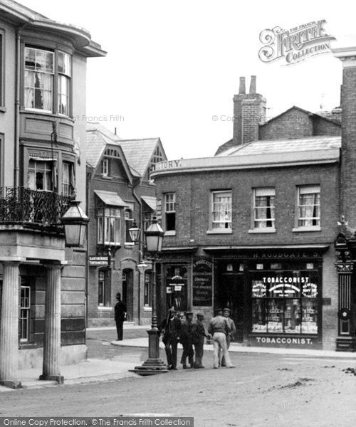 Photo of Andover, Tobacconist, High Street 1904