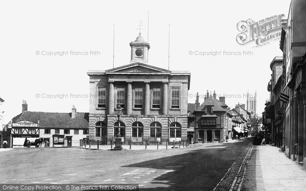 Photo of Andover, Town Hall 1898